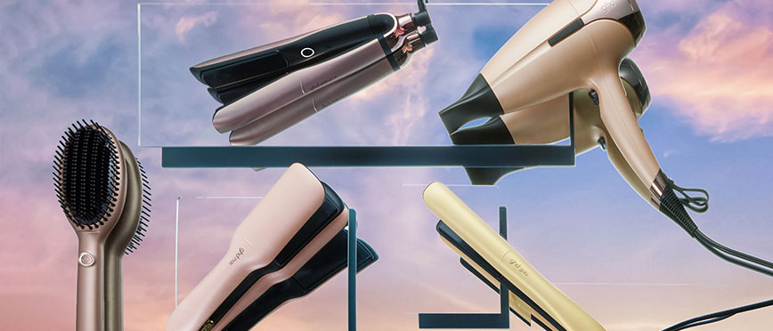 Nieuw van ghd: Sunsthetic limited edition collectie 