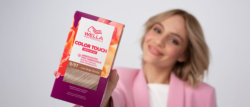 Je haar thuis kleuren was nog nooit zo makkelijk: ontdek de Wella Color Touch Kit!