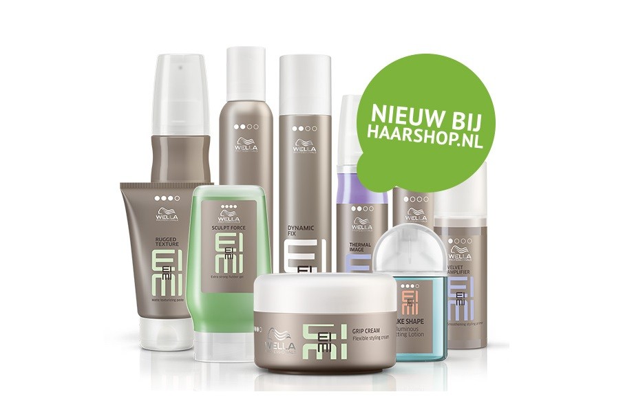 Vanaf 2 juli bij Haarshop.nl: Wella EIMI Styling