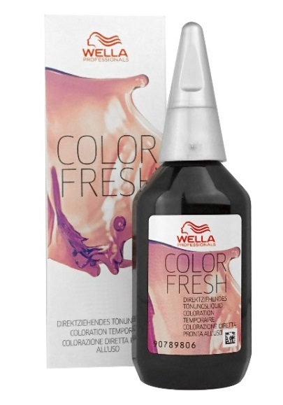 Wella color fresh маска