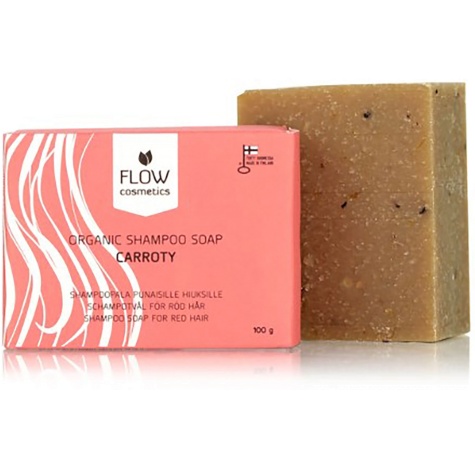 Shampoo Bar voor Normaal Haar: Flow Cosmetics Shampoo Bar Carroty