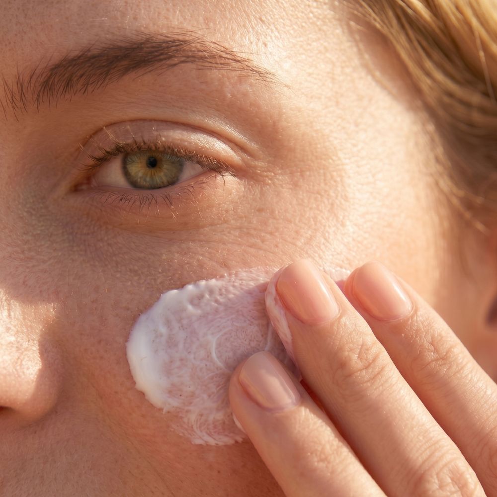 Dagcrème met SPF skincare routine