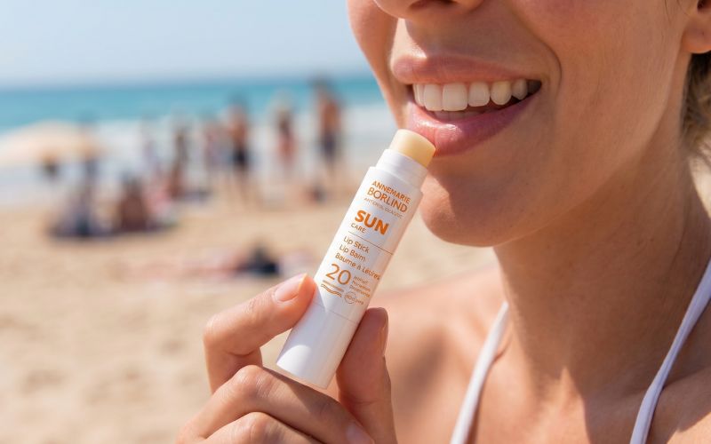 Lippen beschermen tegen de zon met SPF lippenbalsem