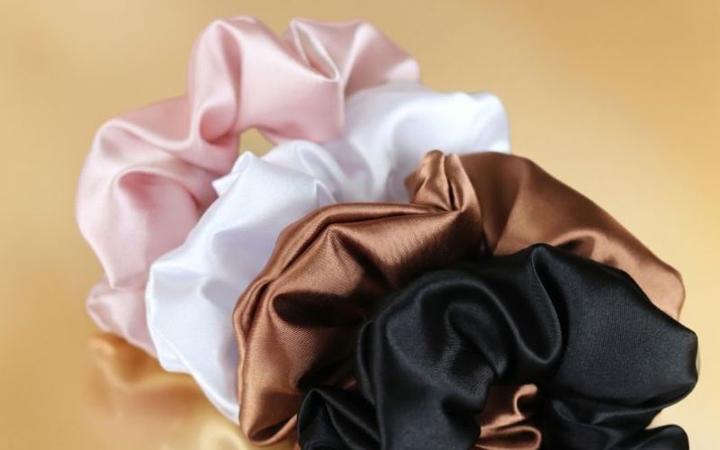 Satijnen Scrunchies