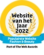 Meest populaire website van het jaar Award 2022