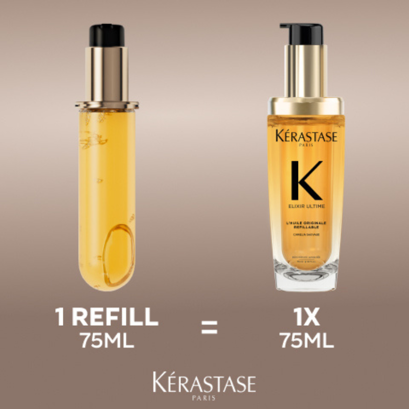 Kérastase refill stappen