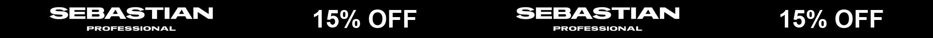 Sebastian Professional 15% OFF